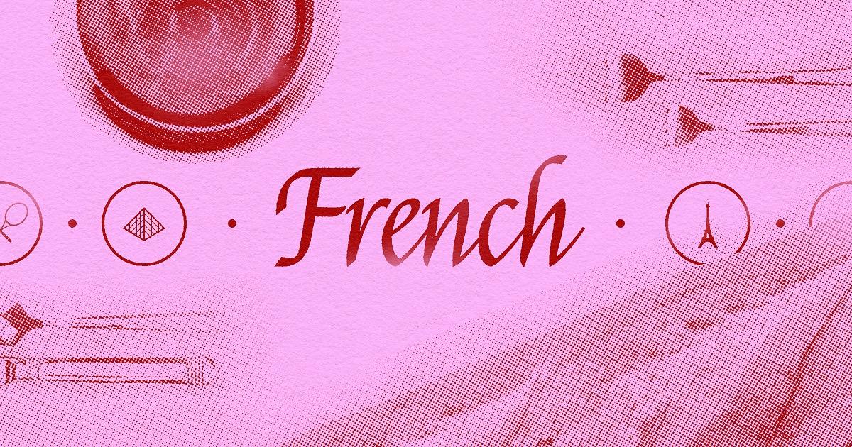 French: Essential words