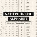NATO phonetic alphabet