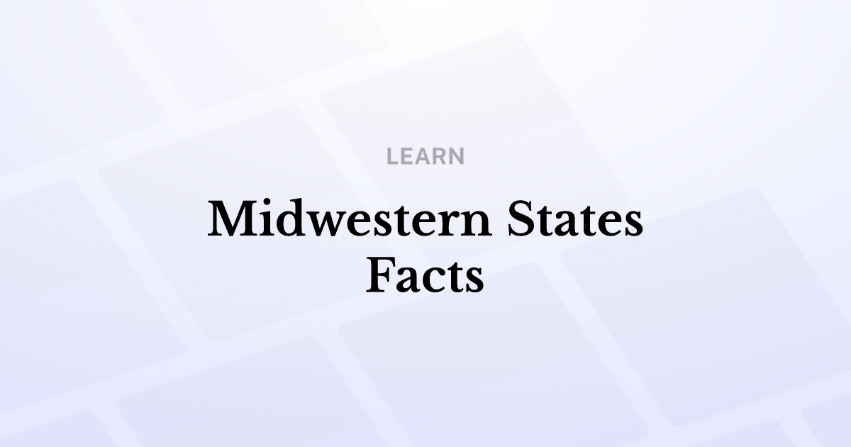 Midwestern States Facts
